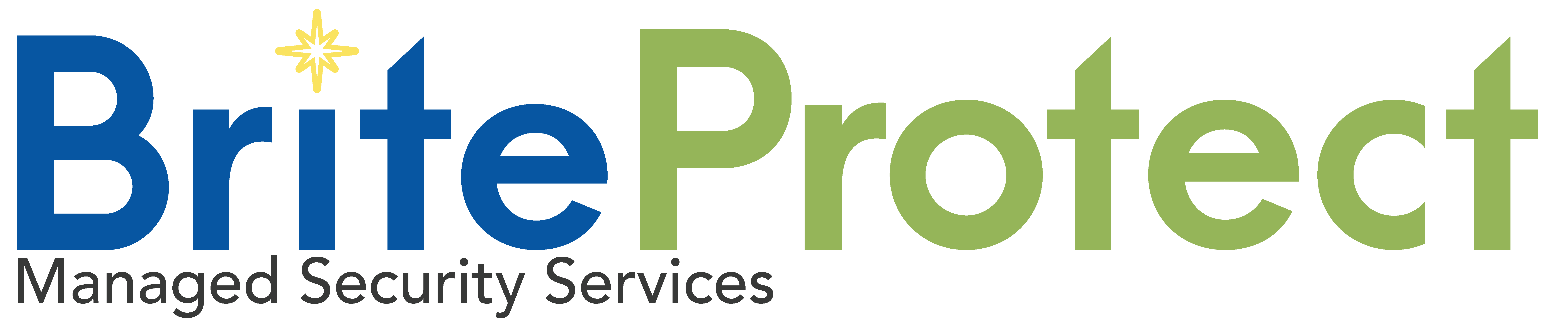BriteProtect logo with Managed Security Services tag